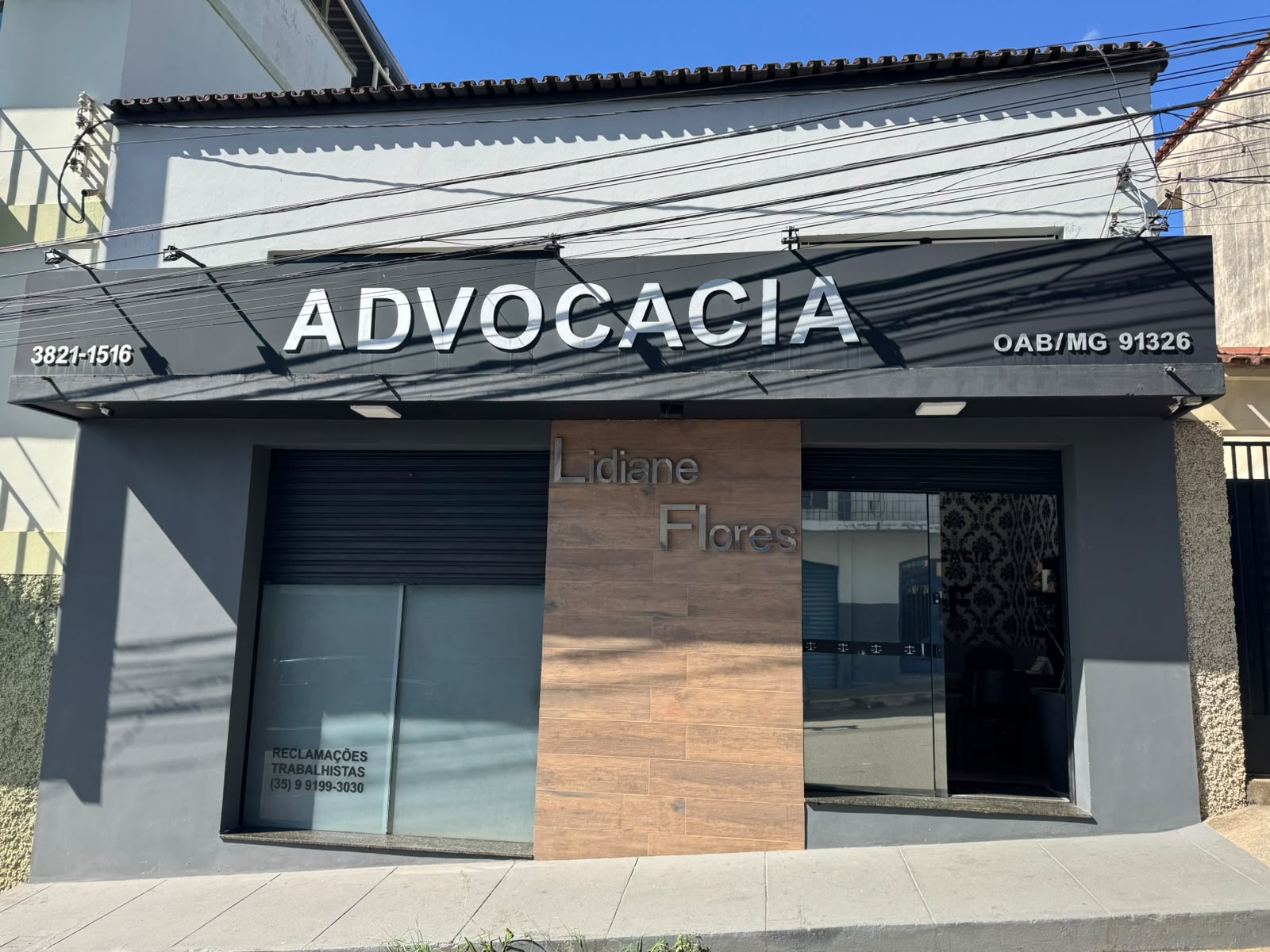 Localização do escritório Lidiane Flores — Advogada Trabalhista em Lavras, MG